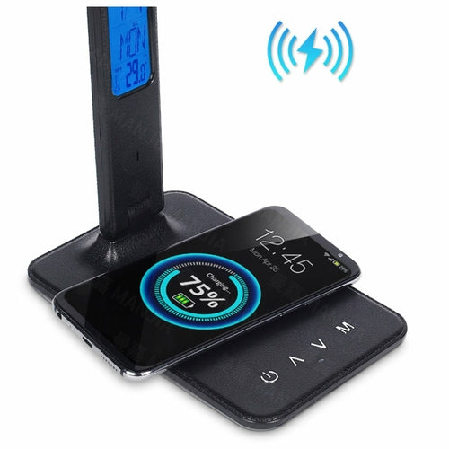 Lamp Plus 3 in 1 Lamp With Phone Charger, Clock And Thermostat (kopie)