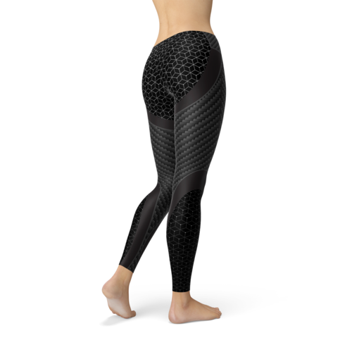 Womens Carbon Fiber Sports Leggings (kopie)