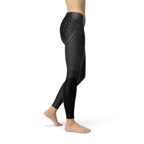 Womens Carbon Fiber Sports Leggings (kopie)