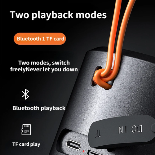 Waterproof  Portable Wireless Bluetooth Speaker with RGB Light (kopie)