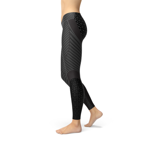 Womens Carbon Fiber Sports Leggings (kopie)