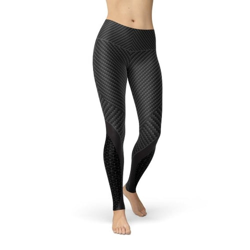 Womens Carbon Fiber Sports Leggings (kopie)